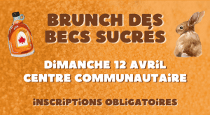 Brunch Des Becs Sucrés PANNEAU - Municipalité de Roxton Pond